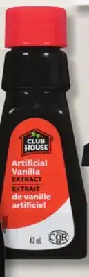 IGA CLUB HOUSE ARTIFICIAL EXTRACT offer
