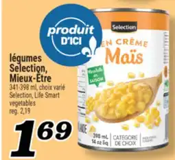 Marché Richelieu LÉGUMES SELECTION, MIEUX-ÊTRE | SELECTION, LIFE SMART VEGETABLES offer