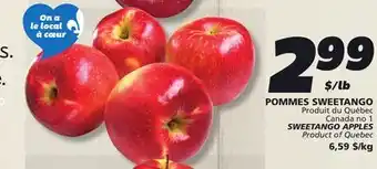 IGA SWEETANGO APPLES offer