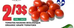 Marches Tau TOMATES RAISINS BIOLOGIQUE offer