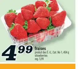 Marché Richelieu FRAISES | STRAWBERRIES offer