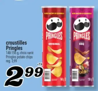 Marché Richelieu CROUSTILLES PRINGLES | PRINGLES POTATO CHIPS offer