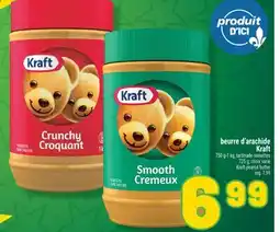 Marché Richelieu BEURRE D'ARACHIDE KRAFT | KRAFT PEANUT BUTTER offer