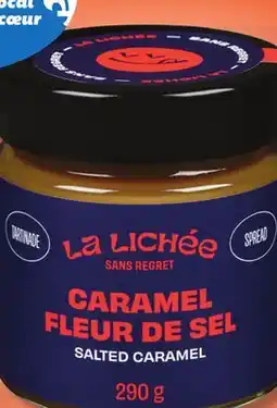 IGA LA LICHÉE SANS REGRET SALTED CARAMEL offer
