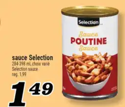 Marché Richelieu SAUCE SELECTION | SELECTION SAUCE offer