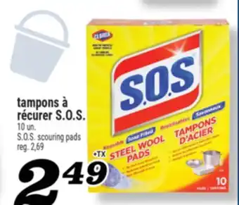 Marché Richelieu Tampons À Récurer S.O.S. | S.O.S. Scouring Pads offer