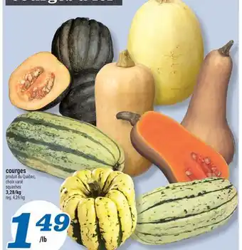 Marché Richelieu COURGES | SQUASHES offer
