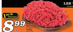 Marché Richelieu BOEUF HACHÉ EXTRA-MAIGRE | EXTRA LEAN GROUND BEEF offer