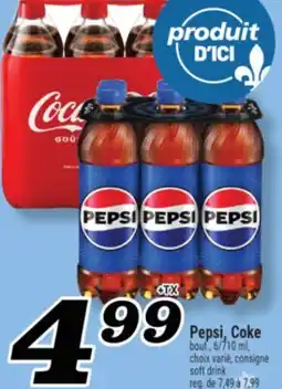 Marché Richelieu Pepsi, Coke soft drink offer