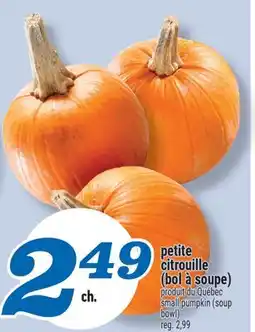 Marché Richelieu PETITE CITROUILLE (BOL À SOUPE) | SMALL PUMPKIN (SOUP BOWL) offer