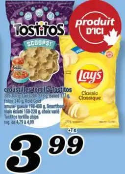 Marché Richelieu CROUSTILLES TORTILLA TOSTITOS | TOSTITOS TORTILLA CHIPS offer