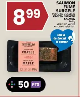 Rachelle-Bery Grocery FUMOIRS GOSSELIN FROZEN SMOKED SALMON offer