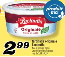 Marché Richelieu TARTINADE ORIGINALE LACTANTIA | LACTANTIA ORIGINAL SPREAD offer