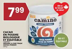 Rachelle-Bery Grocery CAMINO ORGANIC & FAIR TRADE COCOA POWDER offer