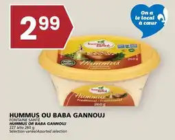 Rachelle-Bery Grocery FONTAINE SANTÉ HUMMUS OR BABA GANNOUJ offer