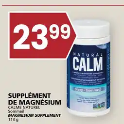 Rachelle-Bery Grocery CALME NATUREL Sommeil MAGNESIUM SUPPLEMENT offer