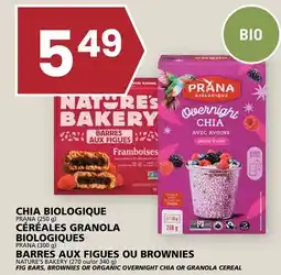 Rachelle-Bery Grocery PRANA (250 g), PRANA (300 g) FIG BARS, BROWNIES OR ORGANIC OVERNIGHT CHIA OR GRANOLA CEREAL offer