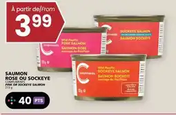 Rachelle-Bery Grocery COMPLIMENTS PINK OR SOCKEYE SALMON offer