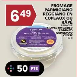 Rachelle-Bery Grocery PANACHE SHAVED OR GRATED REGGIANO CHEESE offer