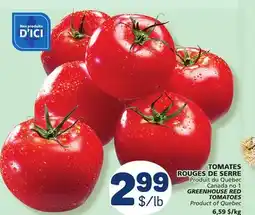 Marché Bonichoix GREENHOUSE RED TOMATOES offer