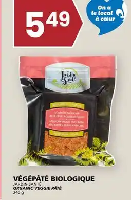 Rachelle-Bery Grocery JARDIN SANTÉ ORGANIC VEGGIE PÂTÉ offer