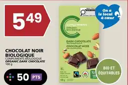 Rachelle-Bery Grocery COMPLIMENTS BIOLOGIQUE ORGANIC DARK CHOCOLATE offer