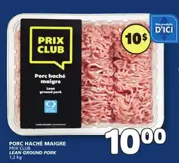 Marché Bonichoix LEAN GROUND PORK offer