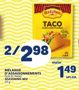 Marché Bonichoix OLD EL PASO SEASONING MIX offer