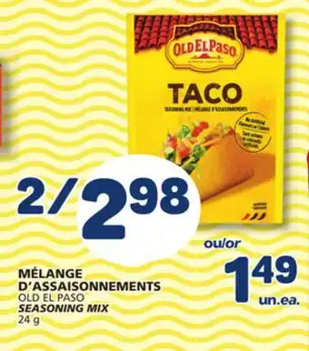 Marché Bonichoix OLD EL PASO SEASONING MIX offer
