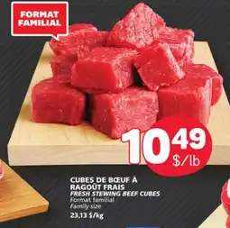 Marché Bonichoix FRESH STEWING BEEF CUBES offer