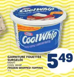 Marché Bonichoix KRAFT COOL WHIP FROZEN WHIPPED TOPPING offer