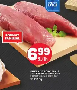 Marché Bonichoix FRESH PORK TENDERLOINS offer