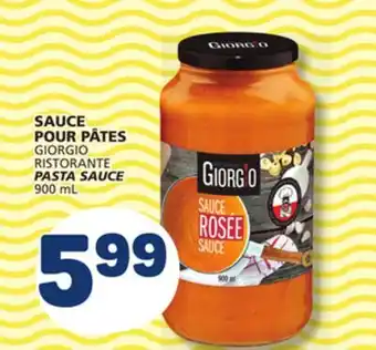 Marché Bonichoix GIORGIO RISTORANTE RISTORANTE PASTA SAUCE offer