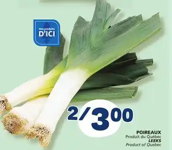 Marché Bonichoix LEEKS offer