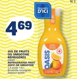 Marché Bonichoix OASIS REFRIGERATED FRUIT JUICE OR SMOOTHIE offer