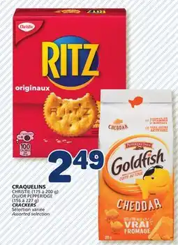 Marché Bonichoix CHRISTIE (175 to 200 g) OR PEPPERIDGE (156 to 227 g) CRACKERS offer