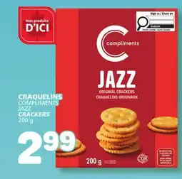 Marché Bonichoix COMPLIMENTS JAZZ JAZZ CRACKERS offer
