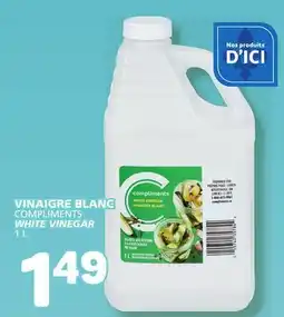 Marché Bonichoix COMPLIMENTS WHITE VINEGAR offer