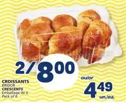 Marché Bonichoix BRIDOR CRESCENTS offer