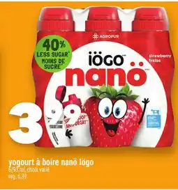 Marche Ami YOGOURT À BOIRE NANÖ IÖGO offer
