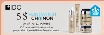 Brunet IDC+ Fondation offer