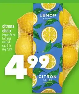 Marche Ami CITRONS CHOIX offer
