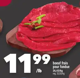 Marche Ami BOEUF FRAIS POUR FONDUE offer