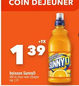 Marche Ami Boisson Sunnyd offer