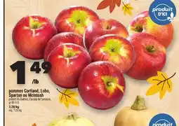 Marche Ami Pommes Cortland, Lobo, Spartan Ou Mcintosh offer