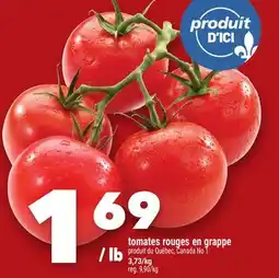 Marche Ami TOMATES ROUGES EN GRAPPE offer