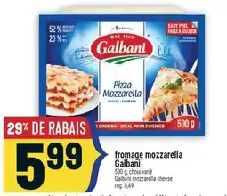 Marché Adonis Fromage mozzarella Galbani | Galbani mozzarella cheese offer