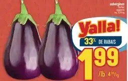 Marché Adonis Aubergines | Eggplants offer