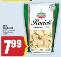 Marché Adonis PÂTES VILLA RAVIOLI | VILLA RAVIOLI PASTA offer