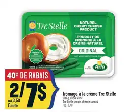 Marché Adonis FROMAGE À LA CRÈME TRE STELLE | TRE STELLE CREAM CHEESE SPREAD offer